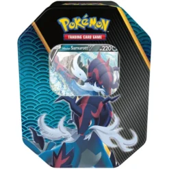 Pokemon Tcg Divergent Powers Tin - Hisuian Samurott V