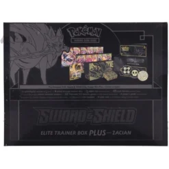 Pokemon Tcg Sword Shield Elite Trainer Box Plus Zacian