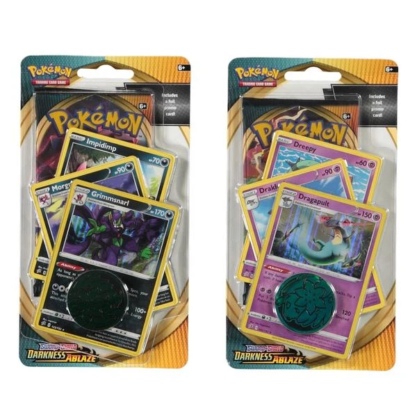 Pokemon Tcg Sword Shield Darkness Ablaze Premium Checklane Booster Blister Pack 1 Pokemon Tcg Sword Shield Darkness Ablaze Premium Checklane Booster Blister Pack