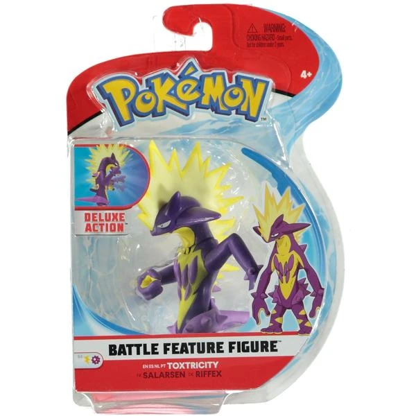Pokemon 4.5 inches Battle Feature Figure Toxtricity Game 1 Pokemon 4.5 inches Battle Feature Figure Toxtricity Game