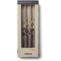 Humdakin Twisted Candles Pack Of 4
