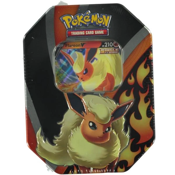 Pokemon Tcg Evolving Skies Eevee Evolutions Tin Flareon V 1 Pokemon Tcg Evolving Skies Eevee Evolutions Tin Flareon V