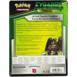 Pokemon Tcg Sun Moon Zygarde Complete Forme Pin Collection Box