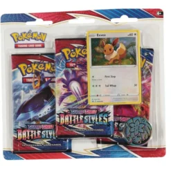 Pokemon Tcg Sword Shield Battle Styles Triple Booster Blister Pack Eevee