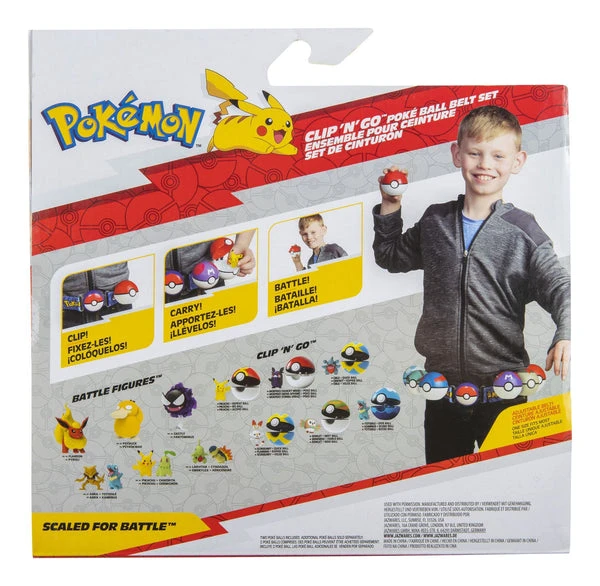 Pokemon Clip 'n' Go Poke Ball Belt Set Charmander 1 Pokemon Clip 'n' Go Poke Ball Belt Set Charmander