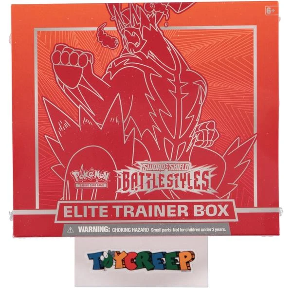 Pokemon Tcg Sword Shield Battle Styles Elite Trainer Box Red 1 Pokemon Tcg Sword Shield Battle Styles Elite Trainer Box Red