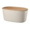 Guzzini Bread Bin With Bamboo Breadboard Lid