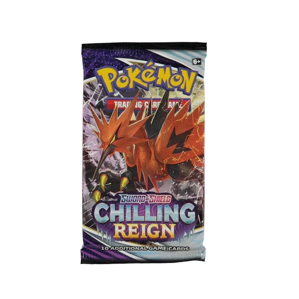 Pokemon Tcg Sword Shield Chilling Reign Foil Booster Pack 1 Pack 3 Pokemon Tcg Sword Shield Chilling Reign Foil Booster Pack 1 Pack