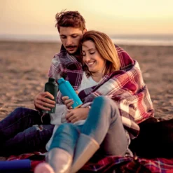 Guzzini 500ml Black On The Go Energy Thermal Bottle