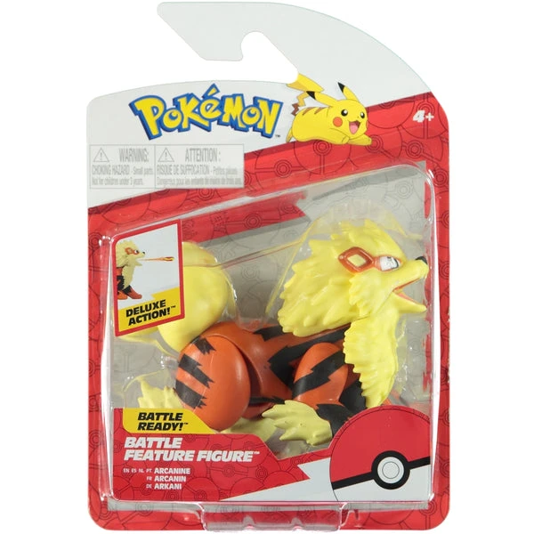 Pokemon Battle Feature Figure Arcanine 1 Pokemon Battle Feature Figure Arcanine