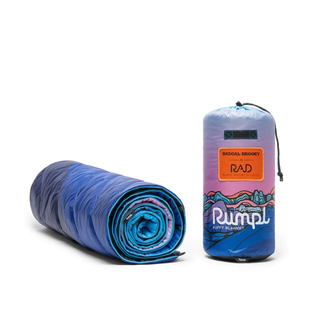 Rumpl Printed Puffy Blanket - Skyline Divide 3 Rumpl Printed Puffy Blanket - Skyline Divide