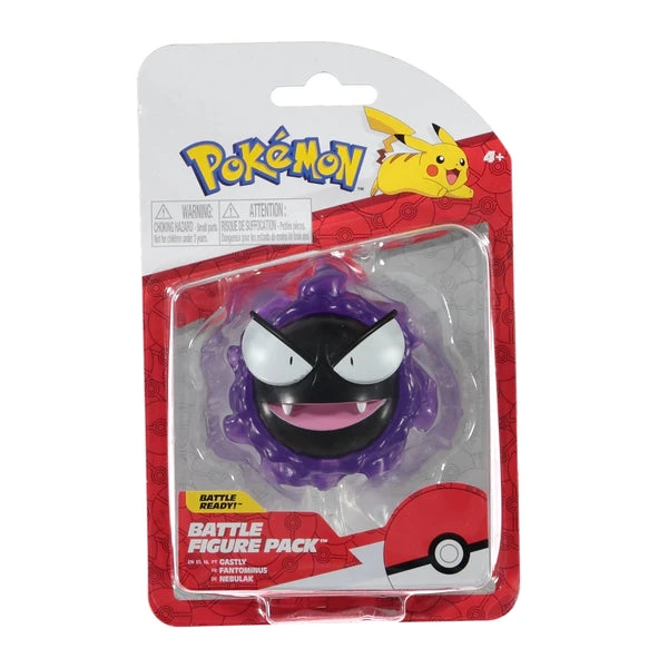 Pokemon Battle 3" Figure Pack - Gastly 1 Pokemon Battle 3" Figure Pack - Gastly