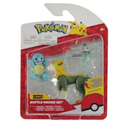 Pokemon Battle Figure 3 Pack Squirtle Boltund Machop