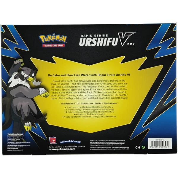 Pokemon Tcg Sword Shield Battle Styles Urshifu V Collection Box Rapid Strike 1 Pokemon Tcg Sword Shield Battle Styles Urshifu V Collection Box Rapid Strike