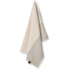 Humdakin 2er Set Waffle-Geschirrtücher Bio Baumwolle