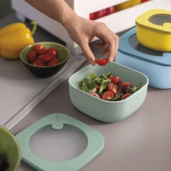 Guzzini Shallow 975ml Clay Microwaveable Store&More Container 7 Guzzini Shallow 975ml Clay Microwaveable Store&More Container