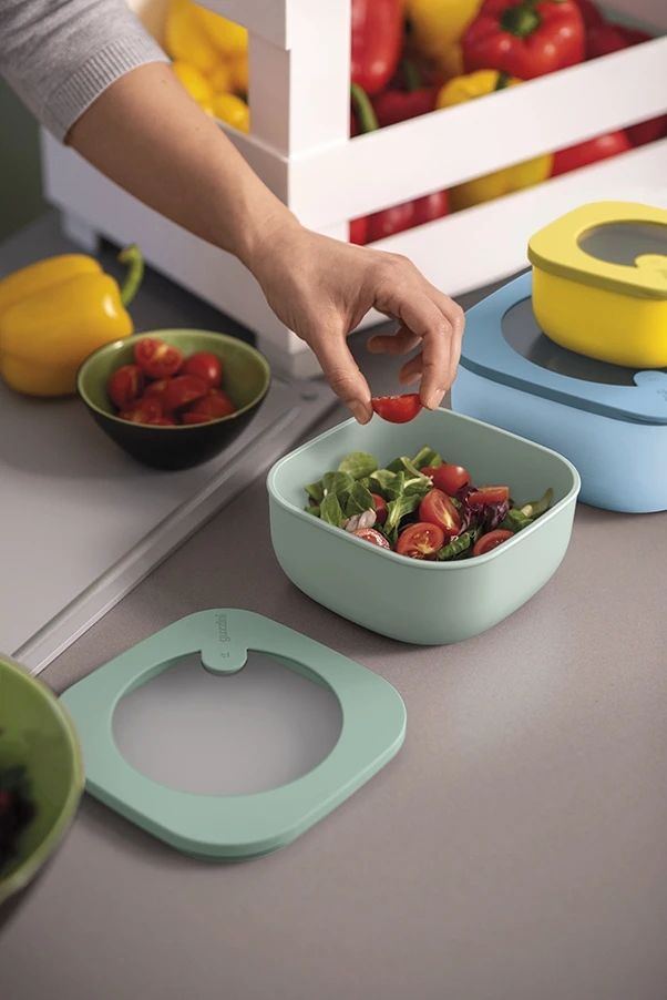 Guzzini Shallow 975ml Clay Microwaveable Store&More Container 4 Guzzini Shallow 975ml Clay Microwaveable Store&More Container