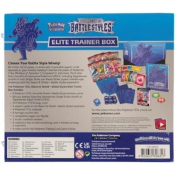 Pokemon Tcg Sword Shield Battle Styles Elite Trainer Box Blue