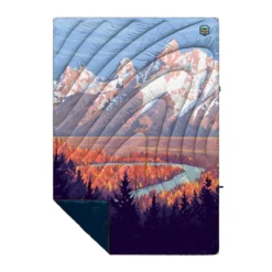 Rumpl Printed Puffy Blanket - Grand Teton