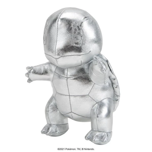 Pokemon 25th Celebration 8" Silver Plush Squirtle 1 Pokemon 25th Celebration 8" Silver Plush Squirtle
