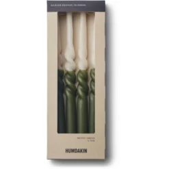 Humdakin Twisted Candles Pack Of 4