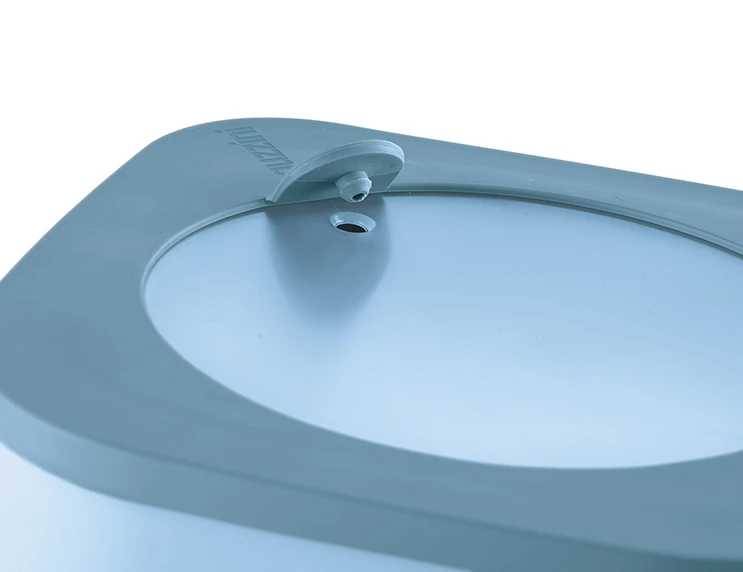 Guzzini Shallow 1900ml Clay Microwaveable Store&More Container 2 Guzzini Shallow 1900ml Clay Microwaveable Store&More Container