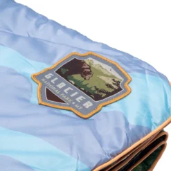 Rumpl Printed Puffy Blanket - Glacier National Park