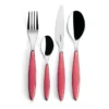 Guzzini 24 Piece Red Feeling Cutlery Set