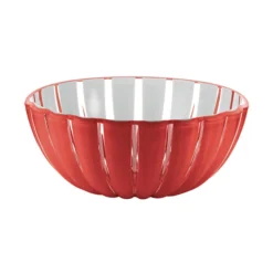Guzzini 30cm Red and White Acrylic Grace Bowl