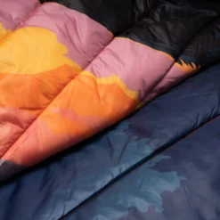 Rumpl Printed Puffy Blanket - Great Smoky National Park