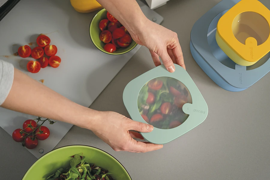 Guzzini Shallow 1900ml Clay Microwaveable Store&More Container 4 Guzzini Shallow 1900ml Clay Microwaveable Store&More Container